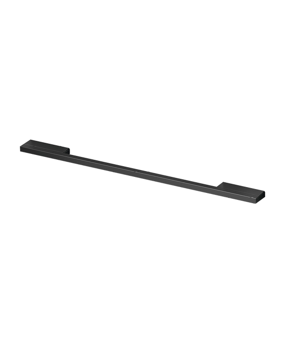 Square Fine Black Handle Kit for Integrated Refrigerator Freezer, 61cm, pdp